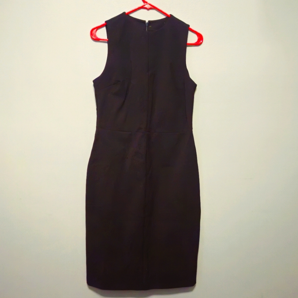 Vince Dark Blue sheath dress crew neck size 6